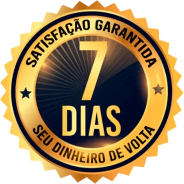 Selo de garantia de 7 dias