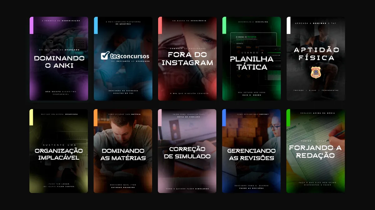 Módulos bônus do Projeto Polícia Federal